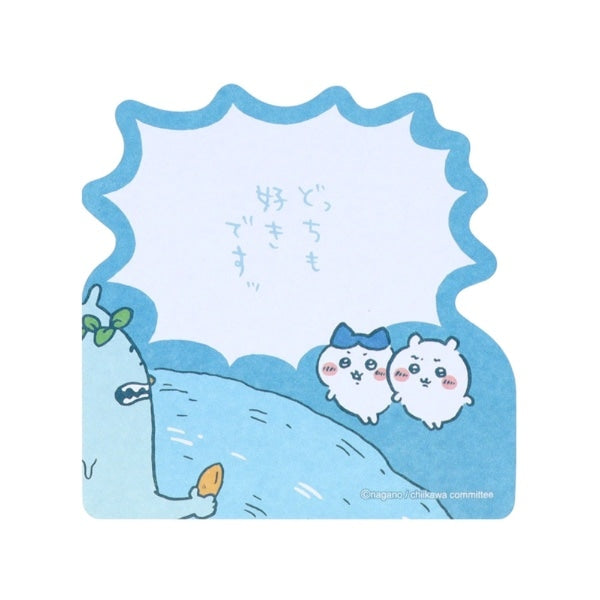 【Chiikawa】便條紙 對話款 漫畫場境 共4種 Sunstar