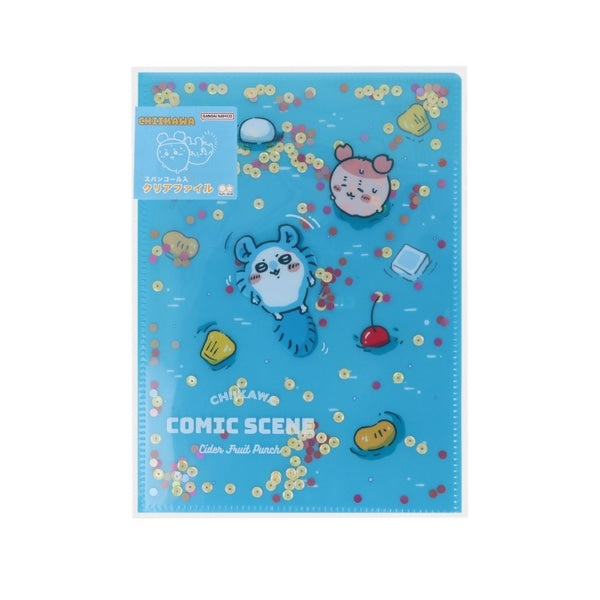【Chiikawa】閃亮透明文件夾 A5 漫畫場境 共2種 Sunstar