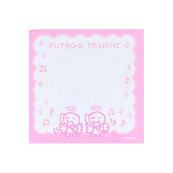 【Tamagotchi】正方形便條紙 藍色 Sunstar