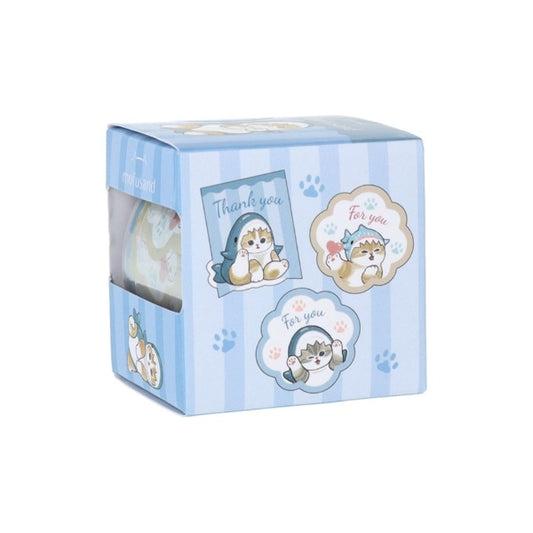 【Mofusand】盒裝卷貼紙 Sunstar