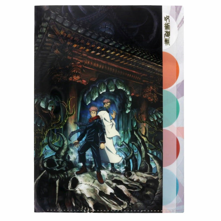 【咒術迴戰】透明文件夾 A4 5層 共4種 Sunstar