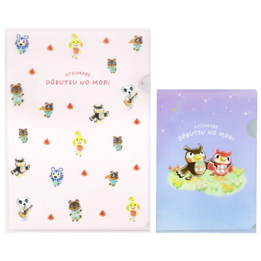 【動物森友會】透明文件夾 A4及A5 共2種 Sunstar