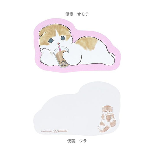 【Mofusand】迷你信紙套裝 木薯圖案 Sunstar