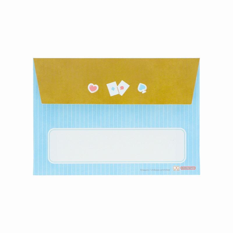 Chiikawa 吉伊卡哇迷你信紙套裝(撲克牌A)