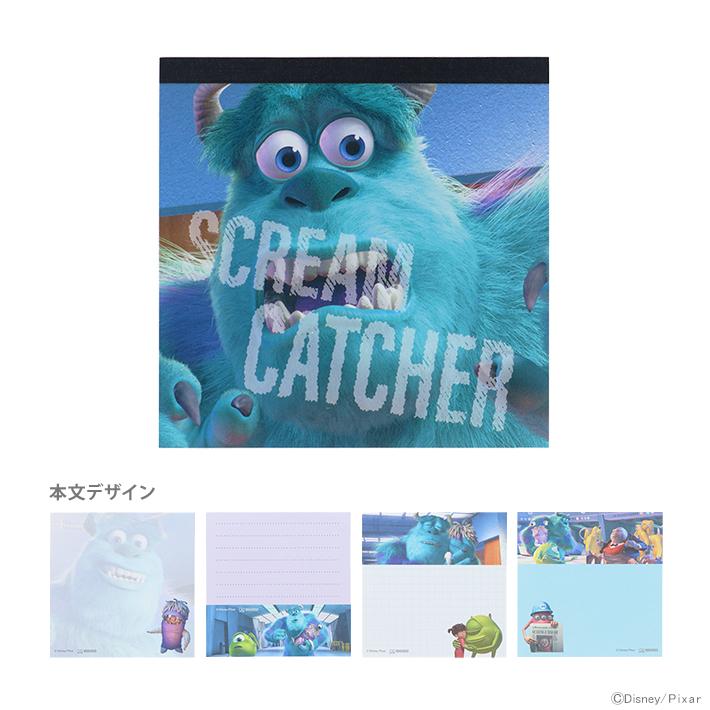 Disney Monster, Inc 迪士尼怪獸公司正方形便條紙(毛毛)