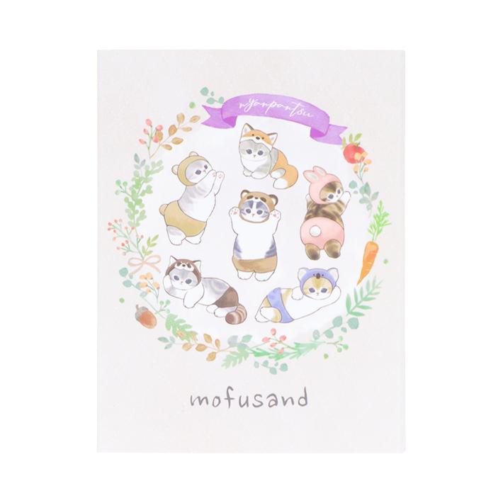 【Mofusand】便條紙 鯊魚貓圖案 褲褲貓圖案 共2種 Sunstar