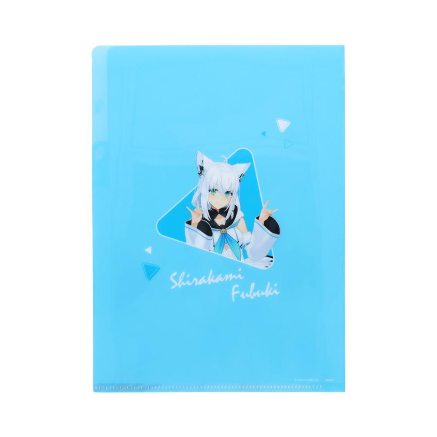 【Hololive】透明文件夾 A5 3層 共4種 白上吹雪 白銀諾艾爾 寶鐘瑪琳 風真伊呂波 Sunstar
