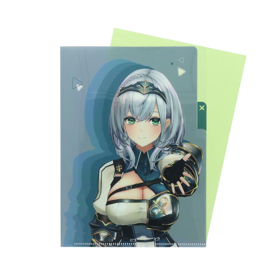 【Hololive】透明文件夾 A5 3層 共4種 白上吹雪 白銀諾艾爾 寶鐘瑪琳 風真伊呂波 Sunstar