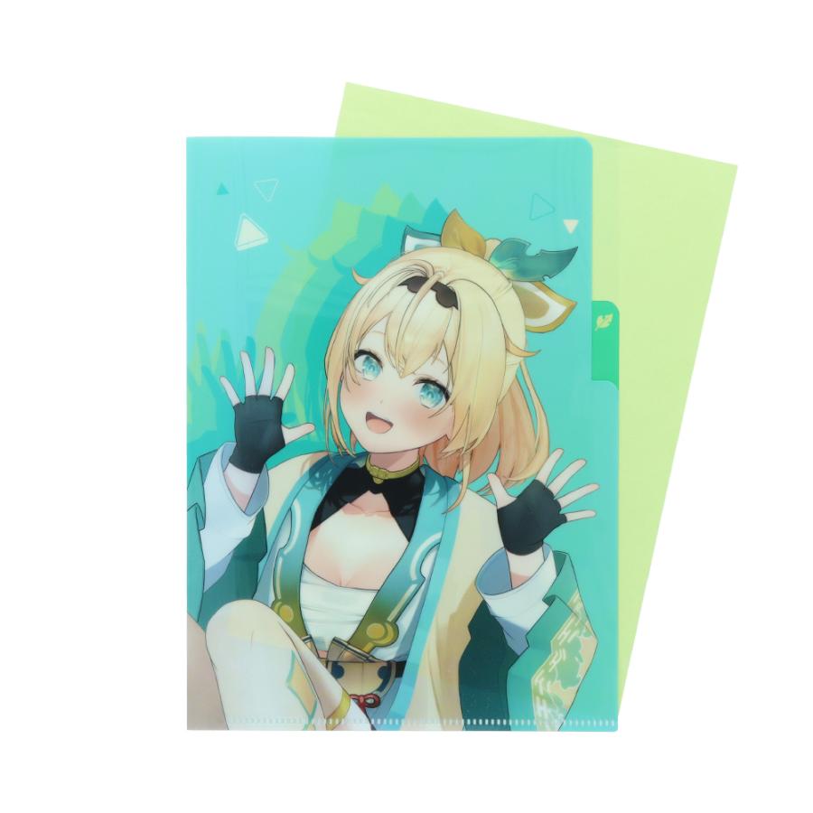 【Hololive】透明文件夾 A5 3層 共4種 白上吹雪 白銀諾艾爾 寶鐘瑪琳 風真伊呂波 Sunstar