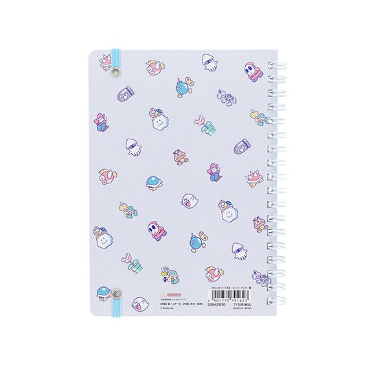 【Super Mario】B6圓環筆記簿 敵人款 Sunstar