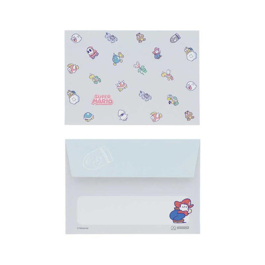 Super Mario 超級瑪莉歐信封信紙組(敵人款)