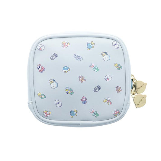 【Super Mario】正方形拉鏈袋 敵人款 Sunstar