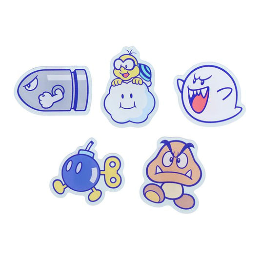 【Super Mario】文件膠夾 敵人款 Sunstar