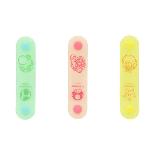 【Super Mario】電線收納夾套裝 盟友款 Sunstar