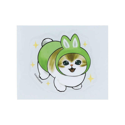 【Mofusand】可重貼貼紙 褲褲貓B Sunstar