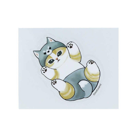 【Mofusand】可重貼貼紙 狼 Sunstar