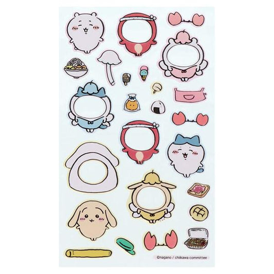 【Chiikawa】變身貼紙 粉紅色 Sunstar