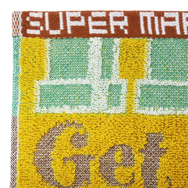 Super Mario 超級瑪莉歐管道陷阱圖案迷你毛巾