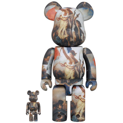 BE@RBRICK Eugène Delacroix "Liberty Leading the People" 100％ & 400％