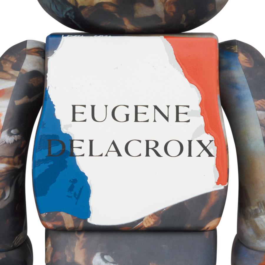 BE@RBRICK Eugène Delacroix "Liberty Leading the People" 100％ & 400％