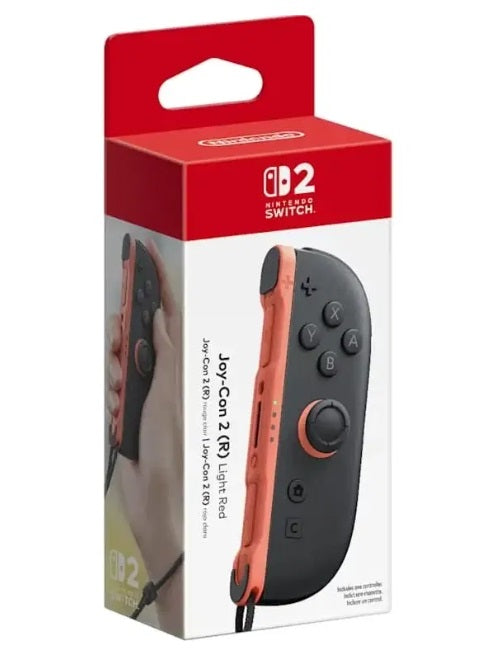 【Nintendo】Switch 2 Joy-Con 2 (R) 淺紅 香港行貨