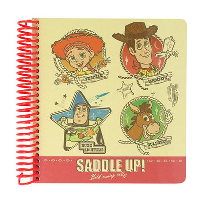 Toy Story 5 玩具總動員 方格線圈筆記本 復古