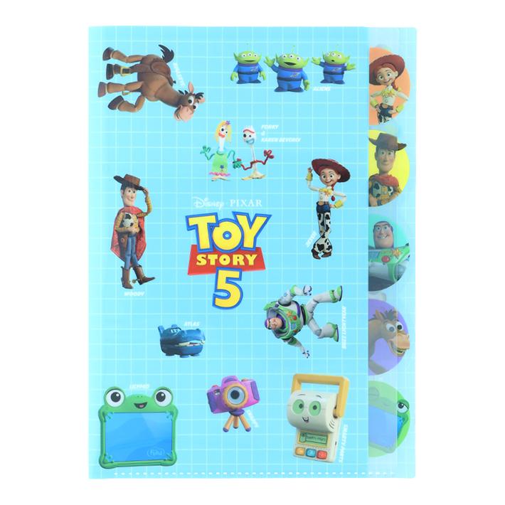 Toy Story 5 玩具總動員 3D文件夾 5層