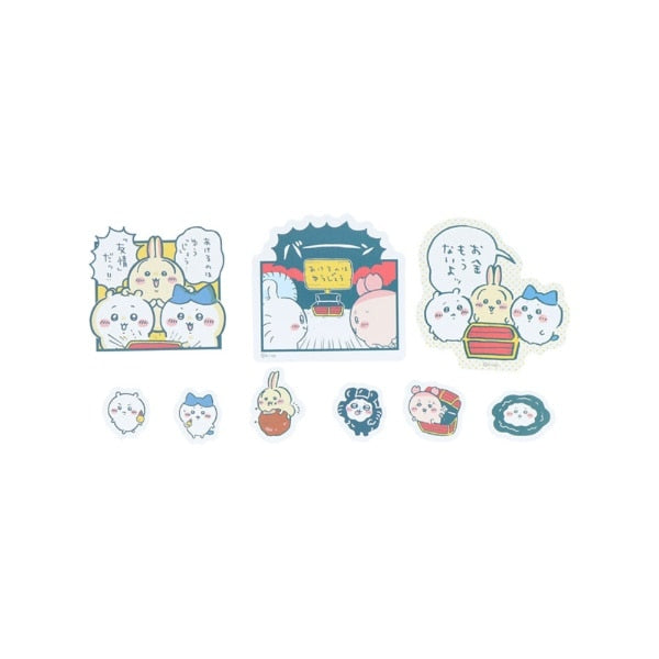 【Chiikawa】貼紙 漫畫場境 共2種 Sunstar