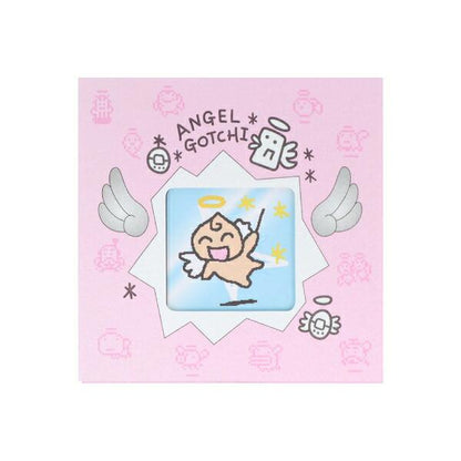 【Tamagotchi】正方形便條紙 粉紅色 Sunstar