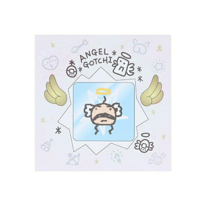 【Tamagotchi】正方形便條紙 粉紅色 Sunstar