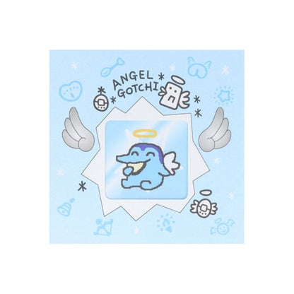 【Tamagotchi】正方形便條紙 藍色 Sunstar