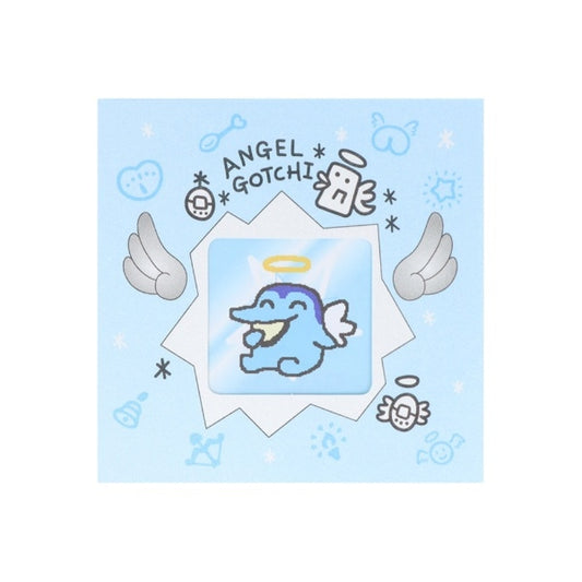 【Tamagotchi】正方形便條紙 藍色 Sunstar