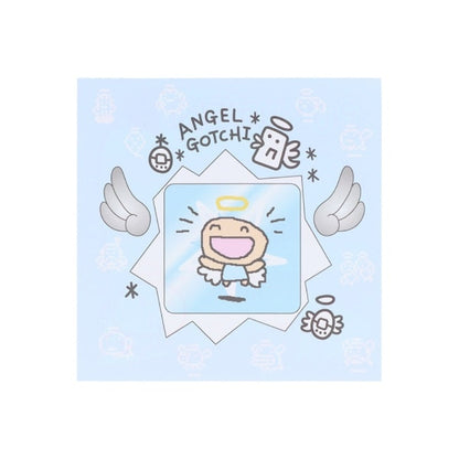 【Tamagotchi】正方形便條紙 藍色 Sunstar