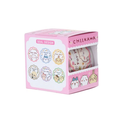 【Chiikawa】盒裝卷貼紙 共2種 Sunstar