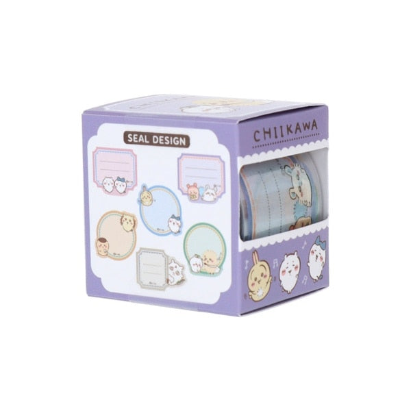 【Chiikawa】盒裝卷標籤貼 共2種 Sunstar