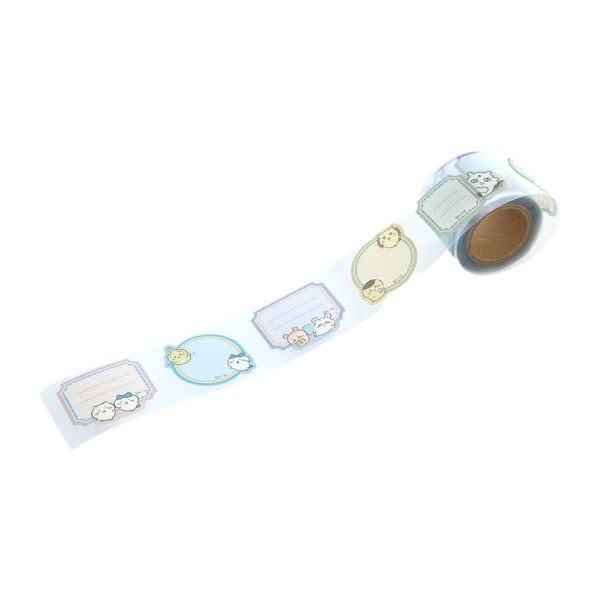 【Chiikawa】盒裝卷標籤貼 共2種 Sunstar