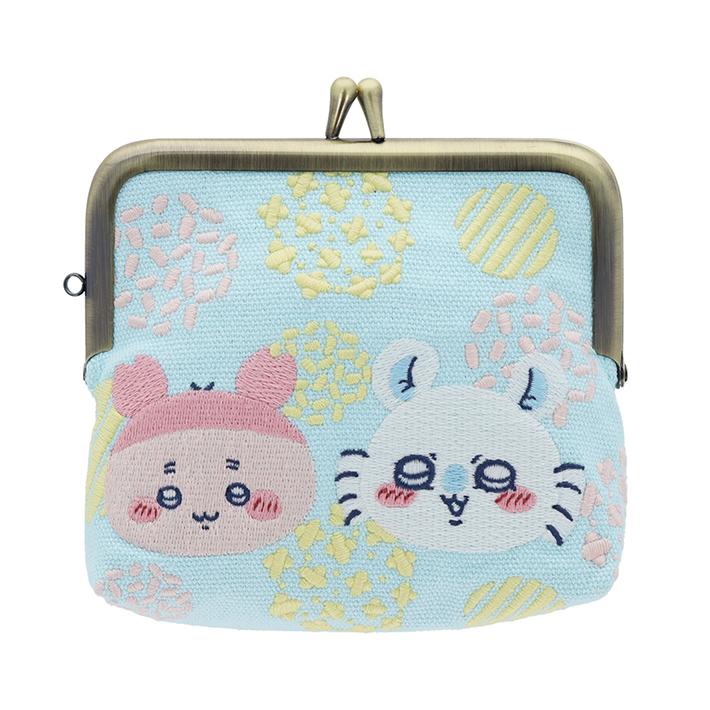 Chiikawa 吉伊卡哇 散紙包 刺繡袋 藍色 飛鼠 古本屋 Momonga Furuhonya