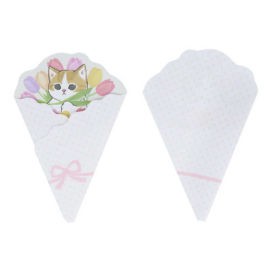 Mofusand 淺藍色花束信件套裝