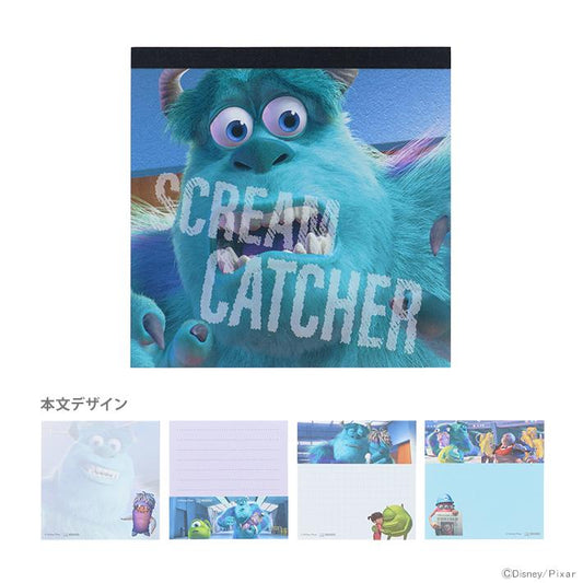 Disney Monster, Inc 迪士尼怪獸公司正方形便條紙(毛毛)