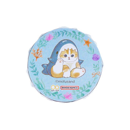 【Mofusand】透明遮蔽膠紙 15mm 鯊魚貓 兔子貓 狐狸貓 小熊貓 共4種 Sunstar