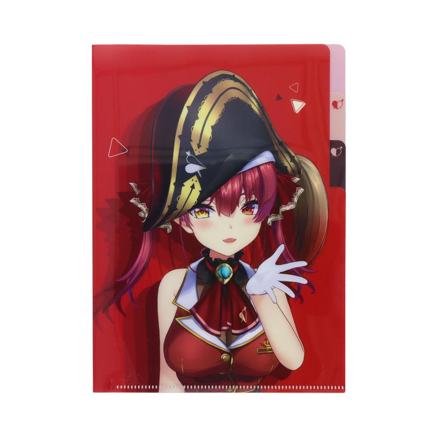 【Hololive】透明文件夾 A5 3層 共4種 白上吹雪 白銀諾艾爾 寶鐘瑪琳 風真伊呂波 Sunstar