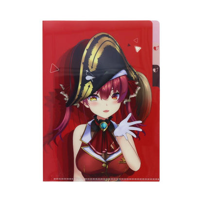 【Hololive】透明文件夾 A5 3層 共4種 白上吹雪 白銀諾艾爾 寶鐘瑪琳 風真伊呂波 Sunstar