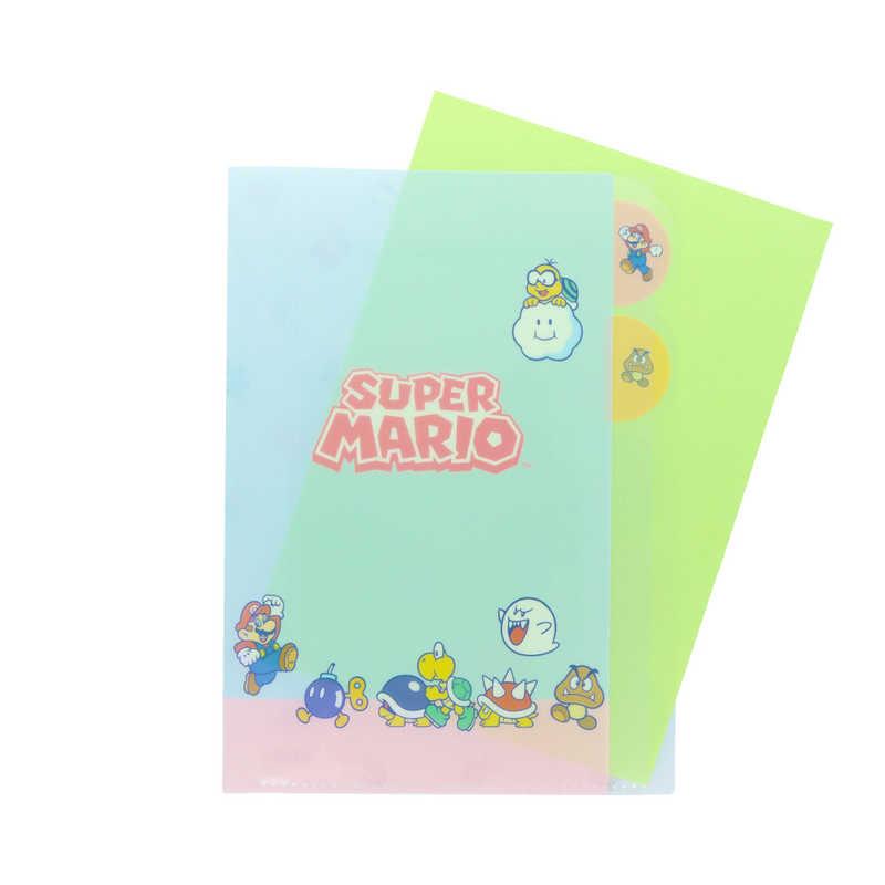 【Super Mario】A4文件夾 5層 敵人款 Sunstar