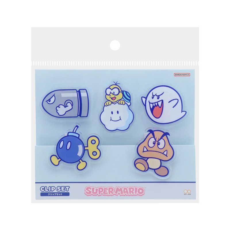 【Super Mario】文件膠夾 敵人款 Sunstar