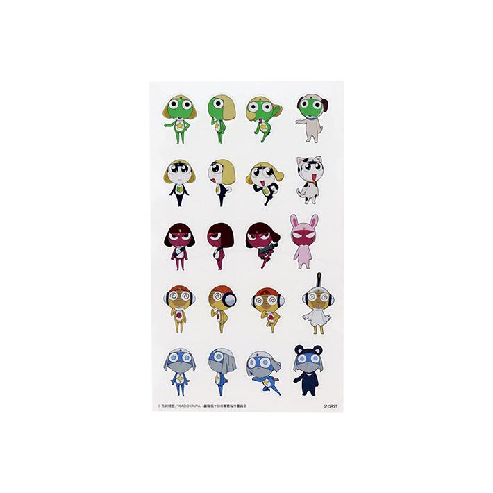 Keroro軍曹 透明貼紙A款