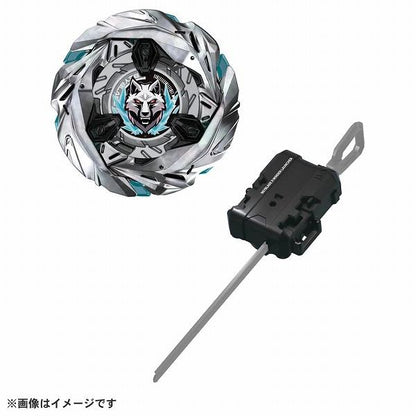 爆旋陀螺X UX-08 白銀戰狼 3-80FB套裝 (附發射器) Takara Tomy