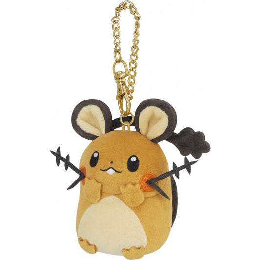 Pokemon PM50 咚咚鼠 毛公仔掛飾