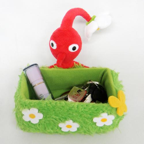 【Pikmin】PKZ01 紅色皮克敏收納盒 Nintendo