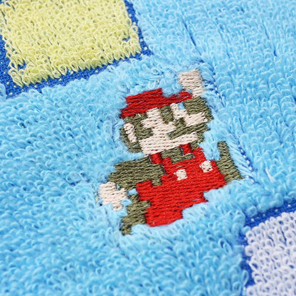 Super Mario 超級瑪莉歐雲層圖案迷你毛巾