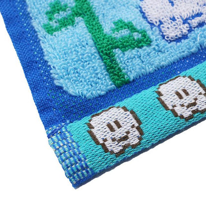 Super Mario 超級瑪莉歐雲層圖案迷你毛巾